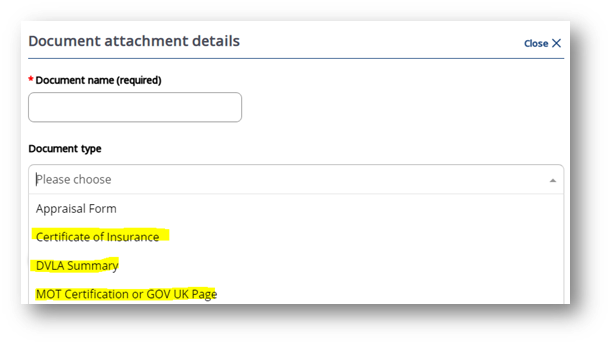 Document types