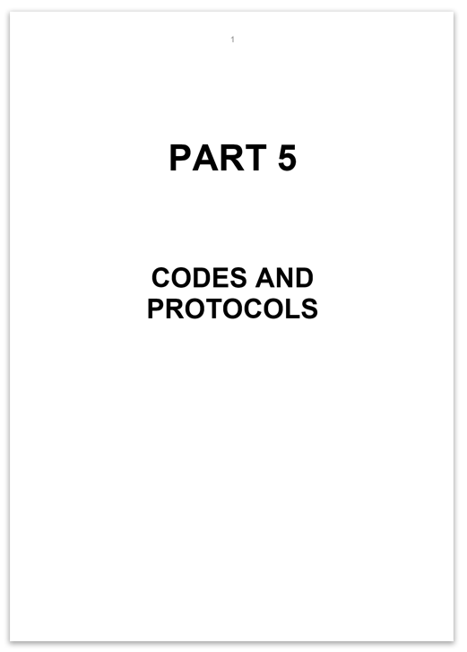 Codes and Protocols